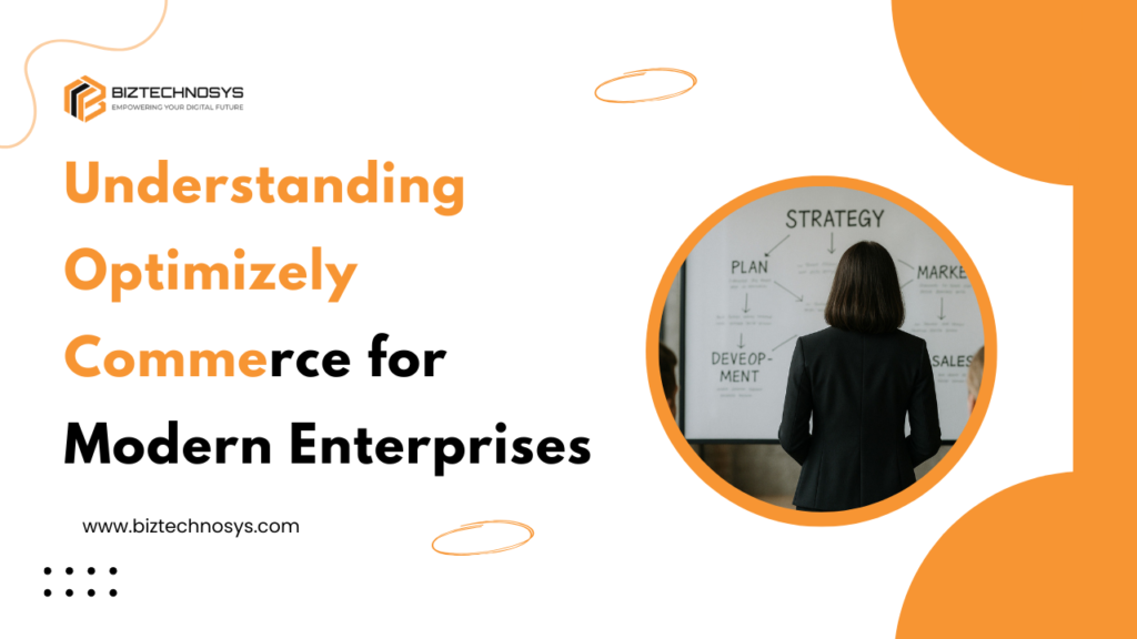 Optimizely Commerce Solutions dashboard for managing digital commerce and e-commerce websites