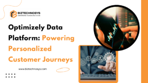 Optimizely Data Platform dashboard visualizing unified customer data, personalization workflows, and cross-channel marketing journey analytics.