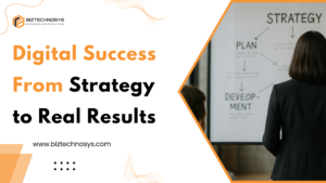 Digital analytics dashboard showing KPIs, performance metrics, and conversion tracking