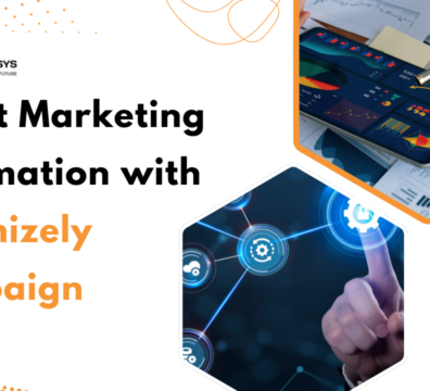 Optimizely marketing automation dashboard with campaigns and analytics