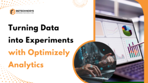 Optimizely analytics dashboard showing data insights and experimentation performance.