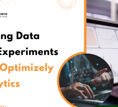 Optimizely analytics dashboard showing data insights and experimentation performance.