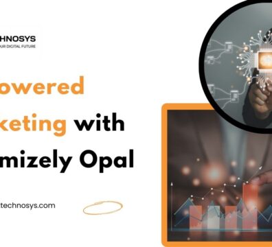 AI-powered marketing workflow with Optimizely Opal assisting in content creation and campaign optimization