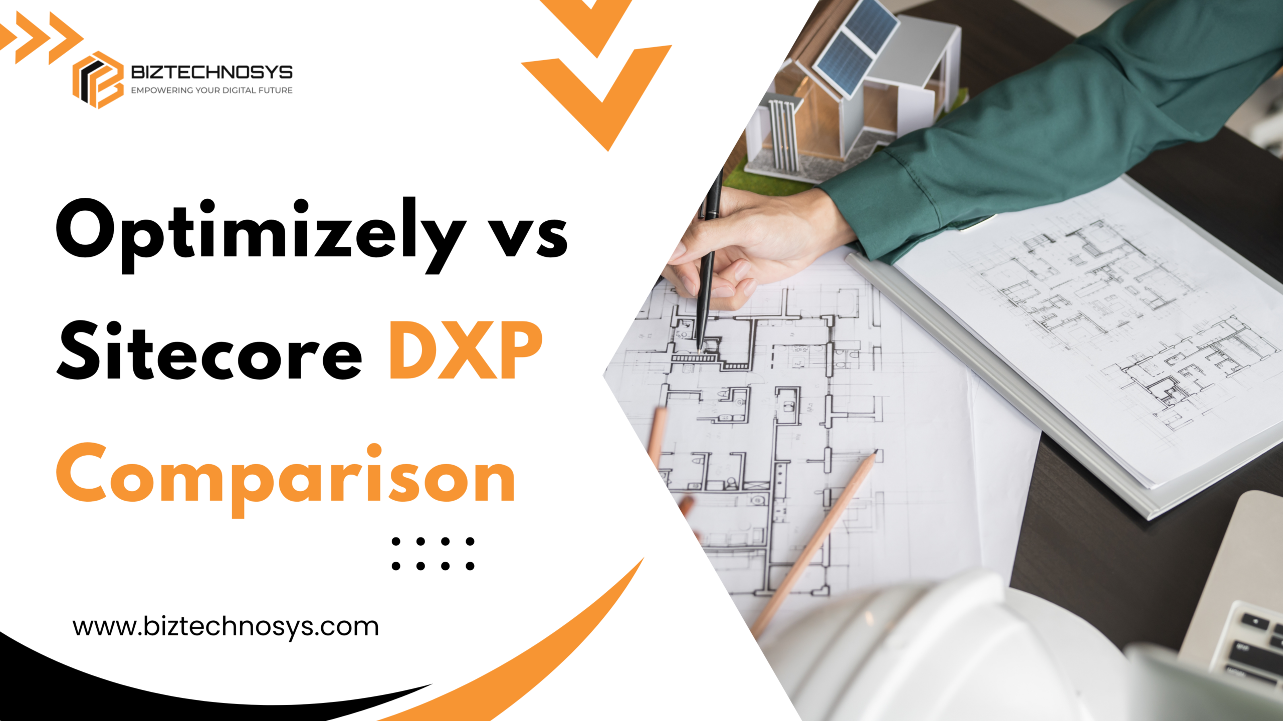 Optimizely vs Sitecore DXP comparison with personalization and analytics