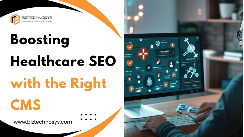 Person using a healthcare dashboard on a computer.