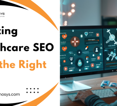 Person using a healthcare dashboard on a computer.