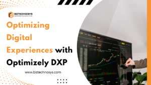 Optimizely DXP dashboard showing digital experience optimization
