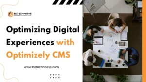 Optimizely CMS dashboard showing content optimization and personalization