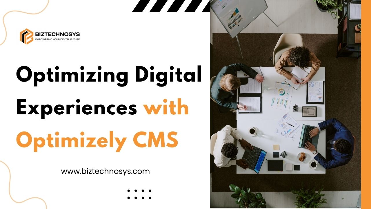 Optimizely CMS dashboard showing content optimization and personalization