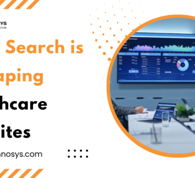 Voice search analytics dashboard for healthcare website optimization