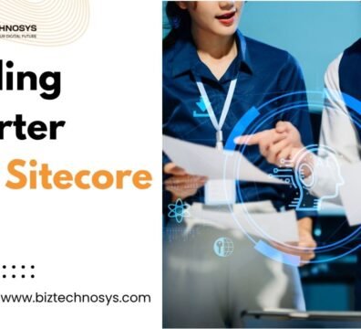 Professionals collaborating on the Sitecore AI Platform